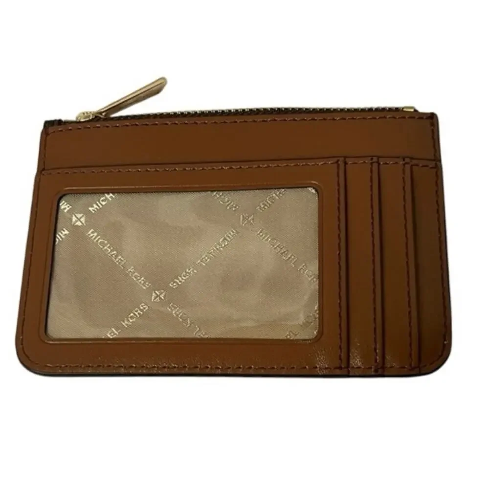 MICHAEL KORS Jet Set Travel Small Signature Logo Coin Purse New w/ Tag MSRP $188